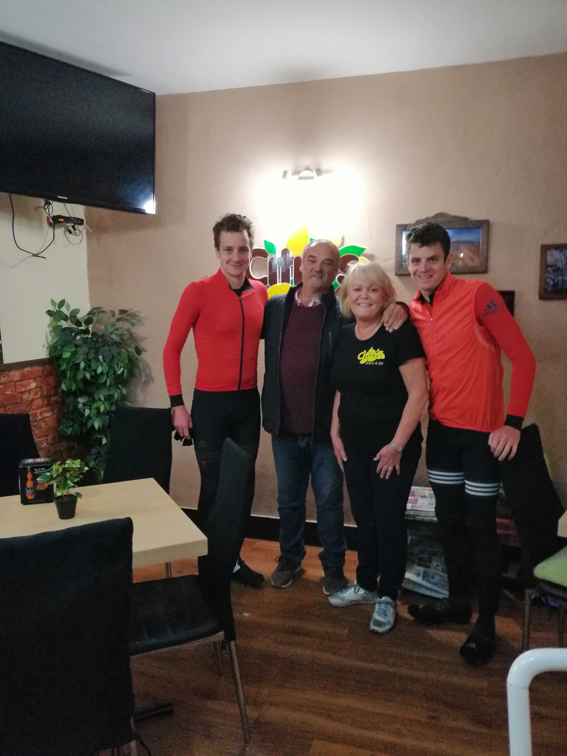 The Brownlee Brother and Julie and Steve